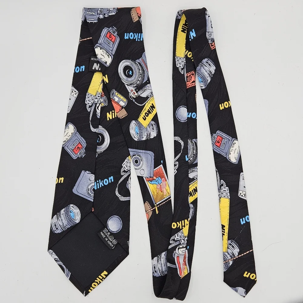 Rare Nikon camera photography enthusiast Tie